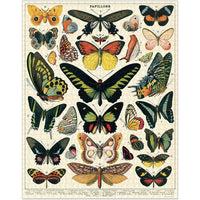 Vintage Puzzle Butterflies