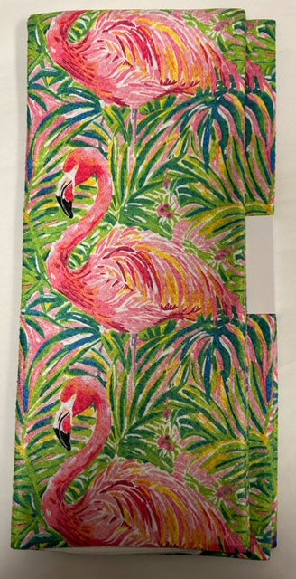 CJ Flamingos+Ferns Eco-Friendly Dish Towel