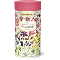 Vintage Puzzle Flora Specimens