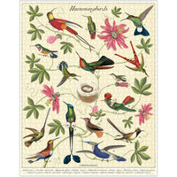 Vintage Puzzle Hummingbirds