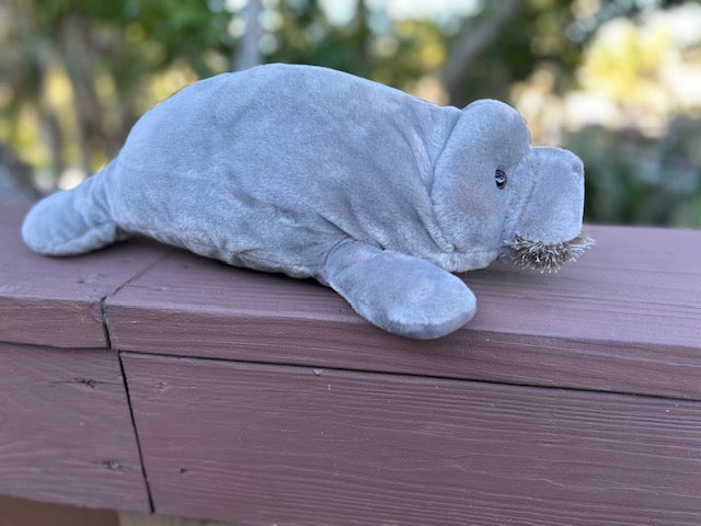 Giant Manatee Plush Chubby Ocean Manatee Plushie Soft Giant