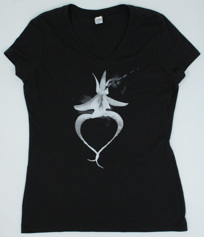 Clyde Butcher Ghost Orchid V-Neck T-Shirt