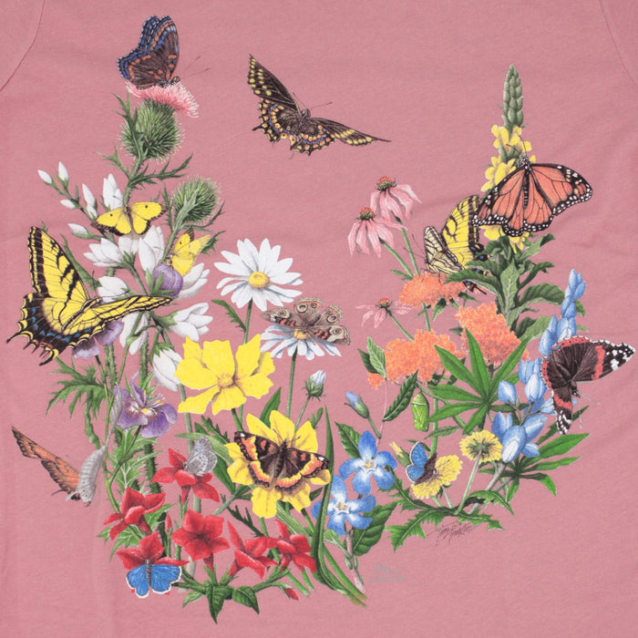 Butterflies Ladies Modern Fit T-Shirt