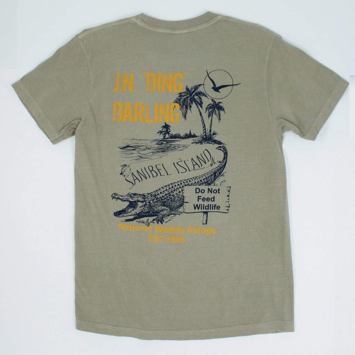 " Ding " Darling Alligator T- Shirt