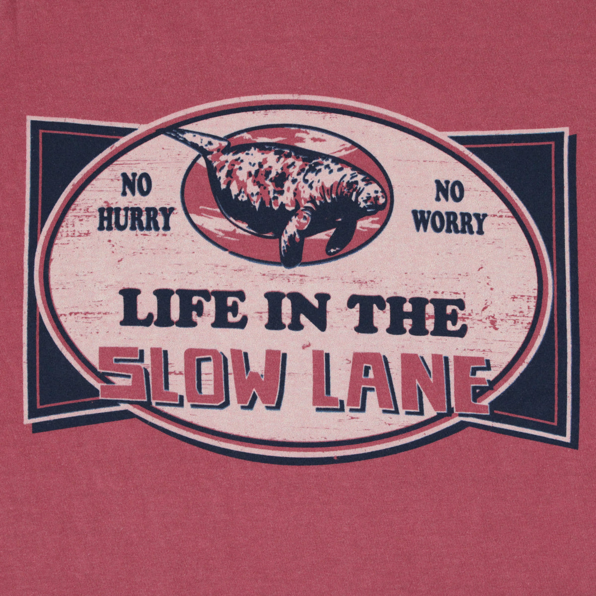 Life in the Slow Lane Manatee T-Shirt