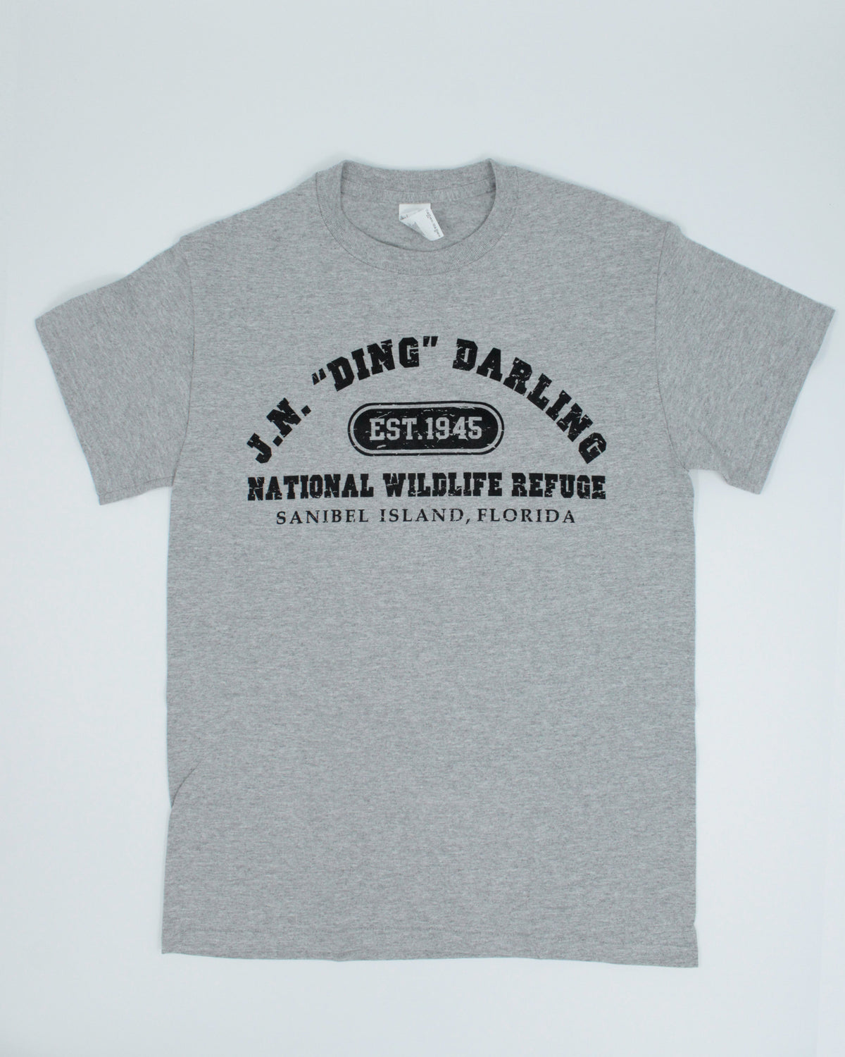 "Ding" Established 1945 T-Shirt - Grey