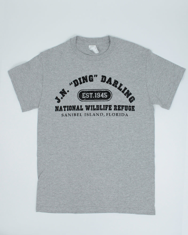 "Ding" Established 1945 T-Shirt - Grey