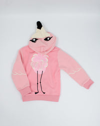 Kids Flamingo Hoodie DING