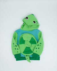Kids Sea Turtle Backpack Hoodie DING