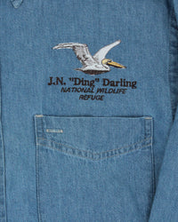 White Pelican Denim Long Sleeve Shirt