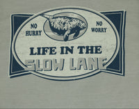 Life In The Slow Lane T- Shirt Sandstone Long Sleeve