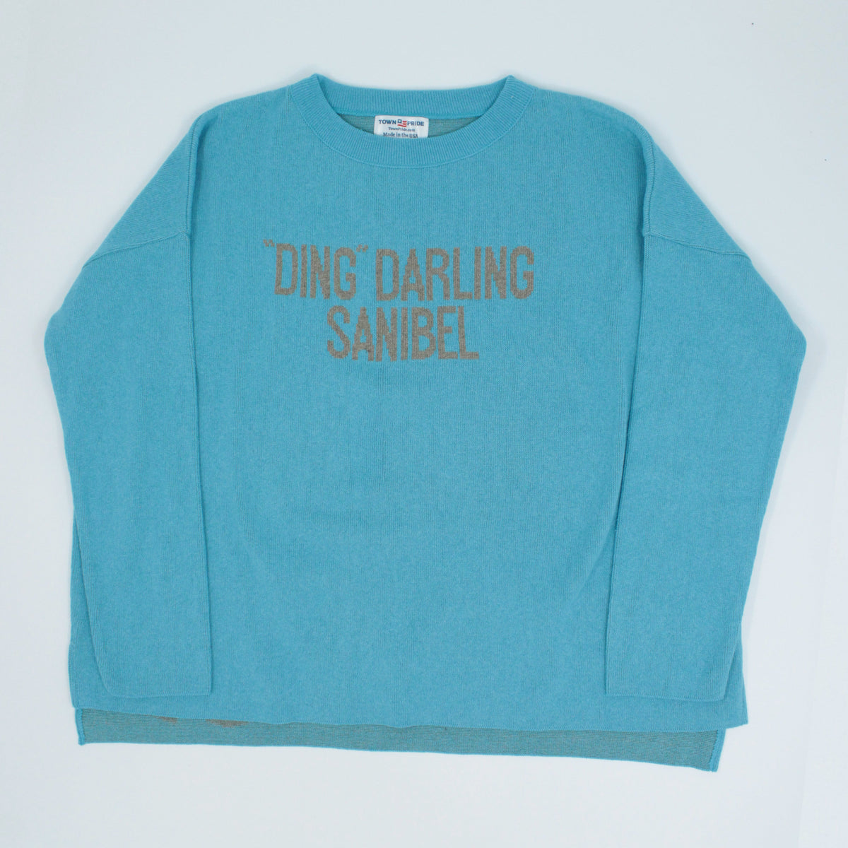 Relaxed Sweater "Ding" Turtle Jade