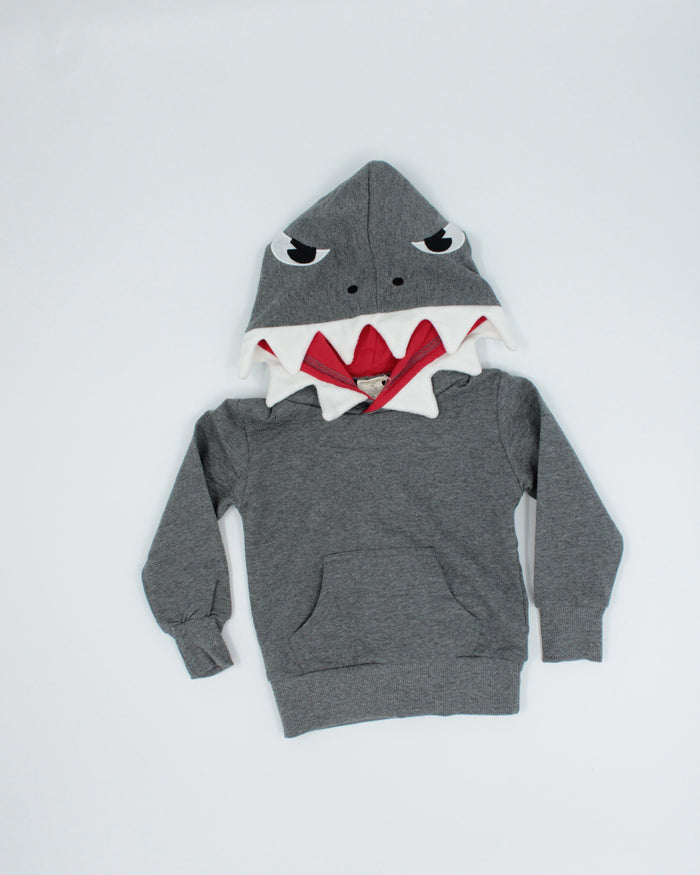 Kids Shark Hoodie DING