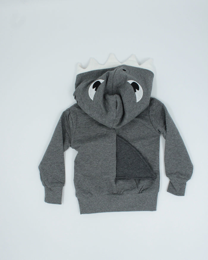 Kids Shark Hoodie DING