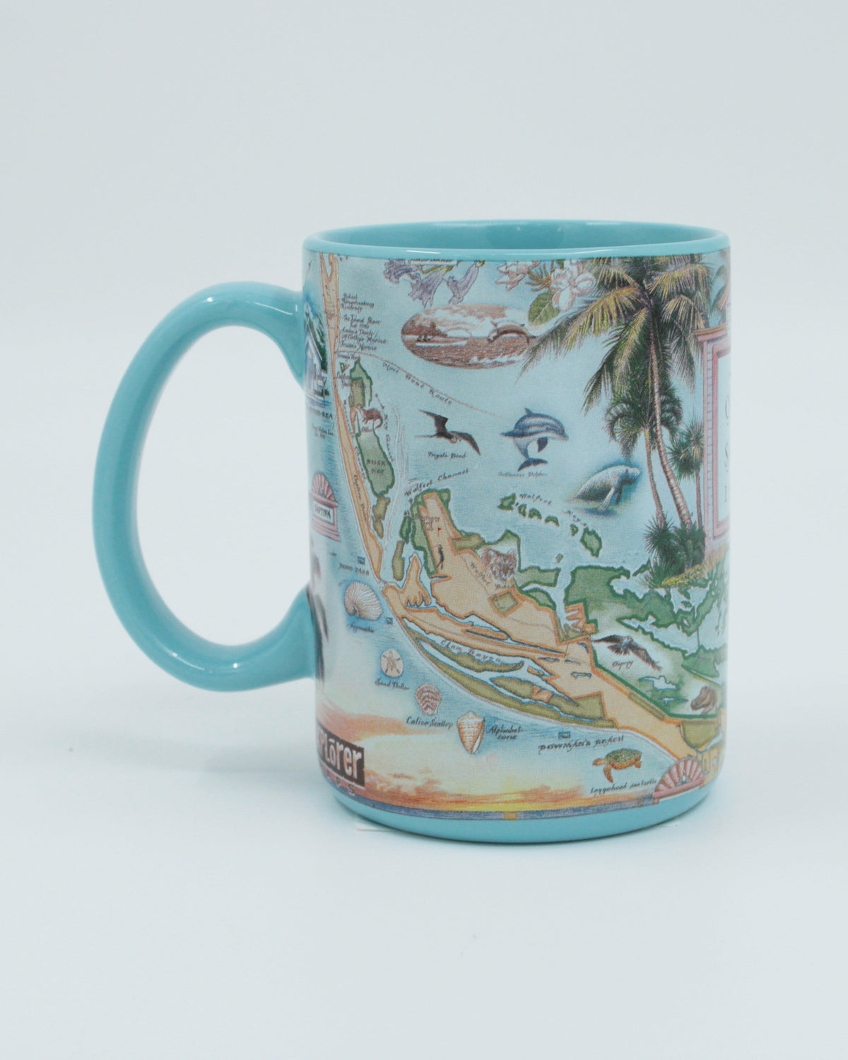 Sanibel-Captiva Historical Map Mug