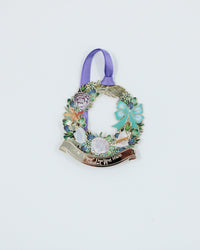 3-D Metal Ornament - "Ding" Darling Coastal Wreath