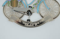3-D Metal Ornament - "Ding" Darling Coastal Bike