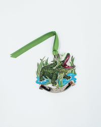 3-D Metal Ornament - "Ding" Darling Alligator