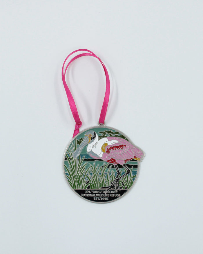 DDWS Spoonbill Ornament