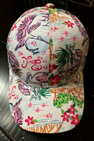 Exclusive "Ding" Darling Spoonbill Print Baseball Cap