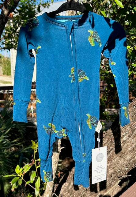 WMA Bamboo Baby PJ'S Turtle