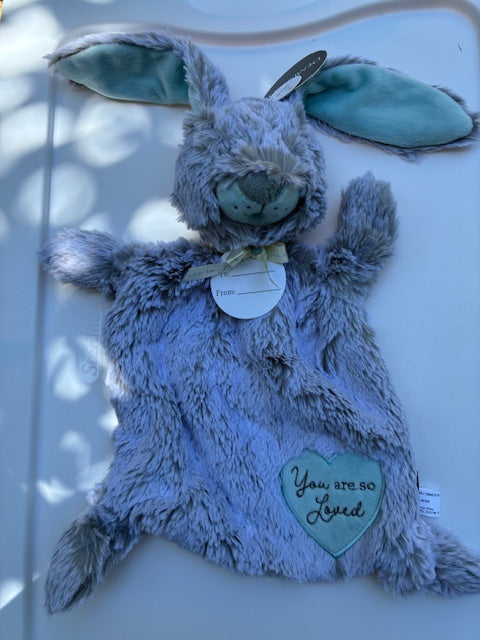 Rattle Blankie Luxurious Bunny