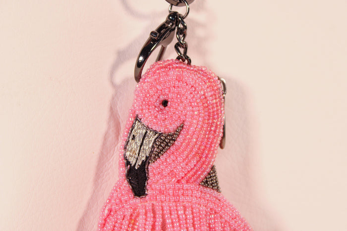 Mary Frances Flamingo Coin Purse