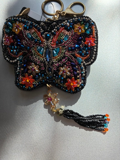 Mary Frances Flight of Fancy Butterfly Coin Purse