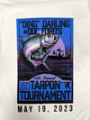 Official 2023 Tarpon Tournament Long Sleeve Crew Neck Performance Shirt - UPF 50