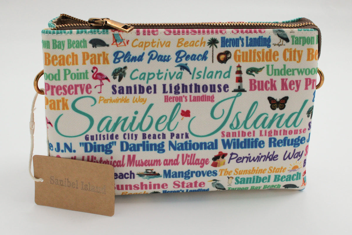 Sanibel Canvas Cross Body Bag