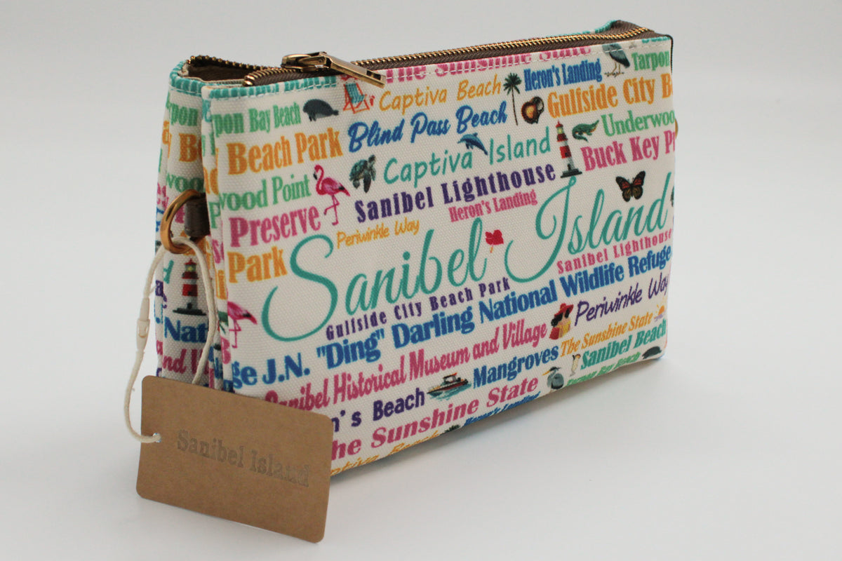 Sanibel Canvas Cross Body Bag