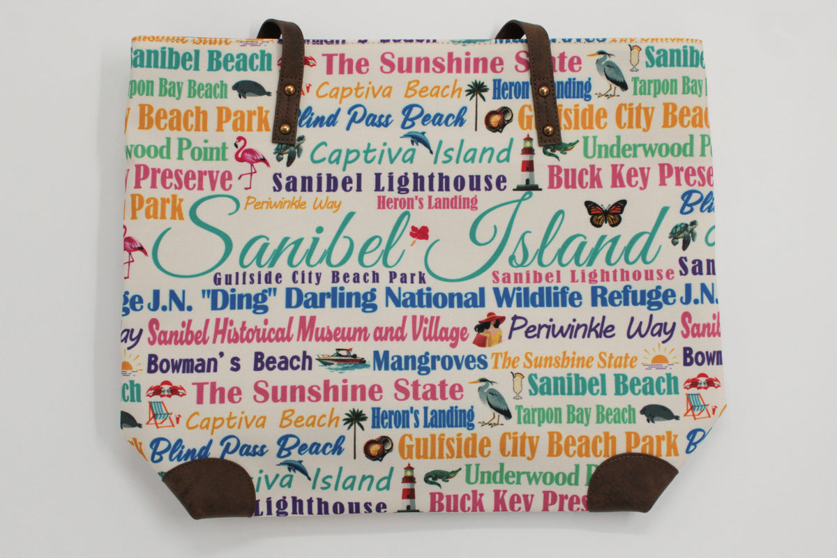 Sanibel Canvas Tote Bag