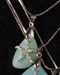 Sea Glass Necklace - Starfish