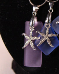 Sea Glass Necklace - Starfish