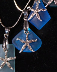 Sea Glass Necklace - Starfish