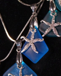 Sea Glass Necklace - Starfish