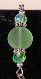 Sea Glass Slider Bracelet - Assorted Colors