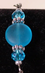 Sea Glass Slider Bracelet - Assorted Colors