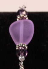 Sea Glass Slider Bracelet - Assorted Colors