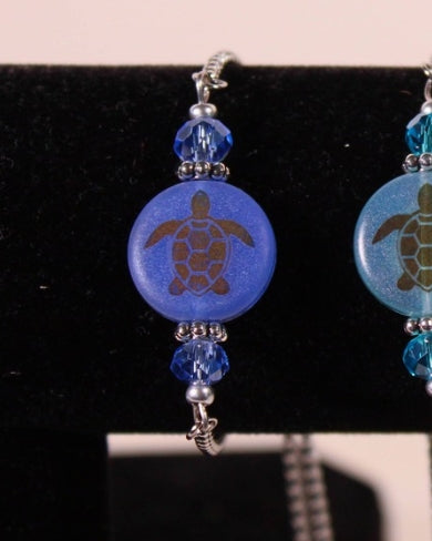 Sea Life Slider Bracelet - Turtle