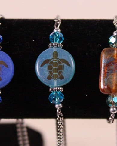Sea Life Slider Bracelet - Turtle