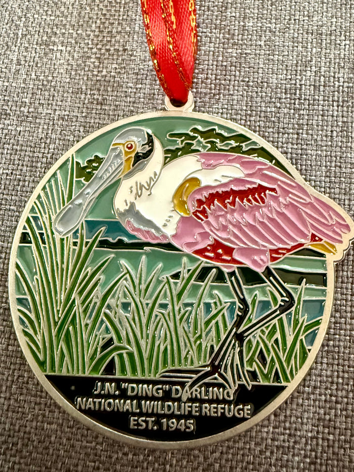 DDWS Spoonbill Ornament