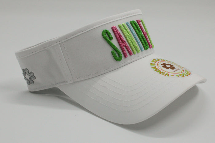 VIMHUE White Visor Sanibel