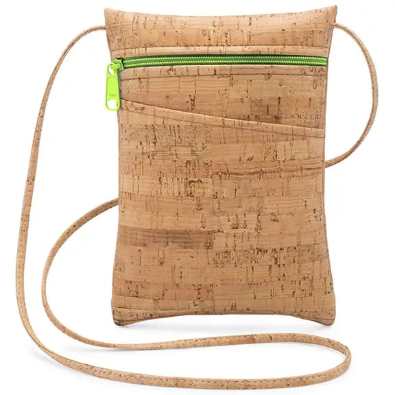 Rustic Cork Mini Cross Body Bag - Natalie Therese