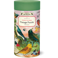 Vintage Puzzle World of Birds