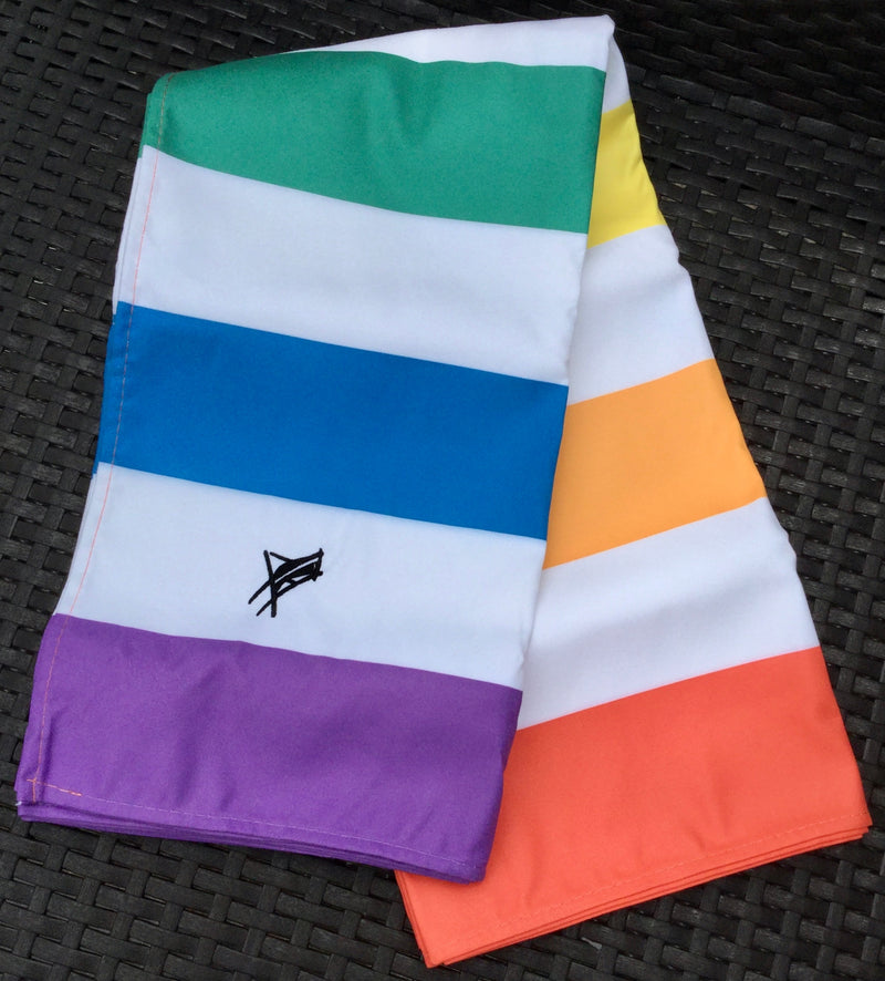 Quick Dry Microfiber Towel - Rainbow Skies