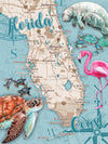 Florida Coast - 550 Piece Puzzle - Made in the USA