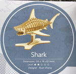 3D Wooden Animal Puzzle - Shark