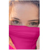 Luxury Sun Scarf and Face Covering - Magenta