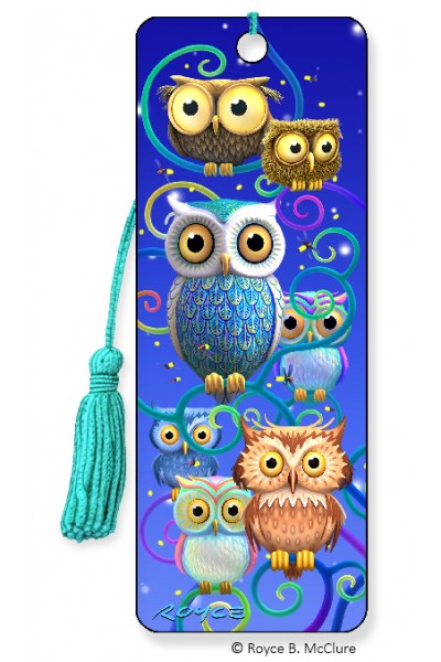 3D Fun and Interactive Bookmarks - Crazy Critters